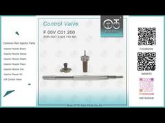 مشاهده F00VC01200 ریل مشترک  شیر F 00V C01 200 شیر پمپ سوخت خودکار برای انژکتور 0445110351 نسخه نمایشی