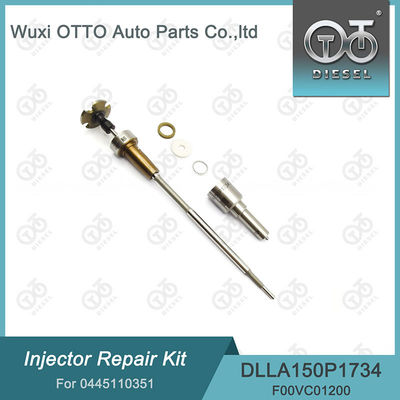 کیت تعمیر تزریق کننده دیزل برای تزریق کننده 0445110351 با نوزل DLLA150P1734