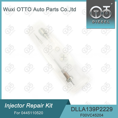 0445110520 کیت تعمیر تزریق کننده بوش با نوزل DLLA139P2229 و شیر F00VC45204