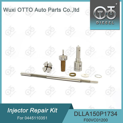 کیت تعمیر تزریق کننده دیزل برای تزریق کننده 0445110351 با نوزل DLLA150P1734