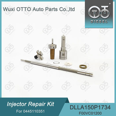 کیت تعمیر تزریق کننده دیزل برای تزریق کننده 0445110351 با نوزل DLLA150P1734