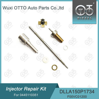 کیت تعمیر تزریق کننده دیزل برای تزریق کننده 0445110351 با نوزل DLLA150P1734