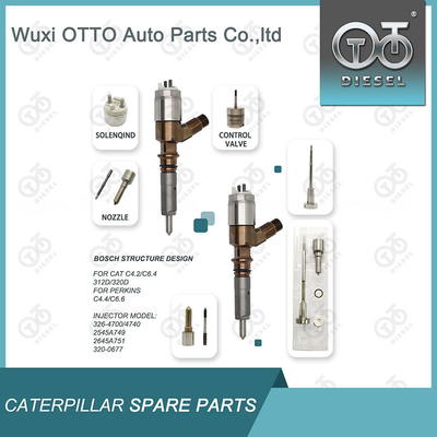 326-4700 کیت تعمیر کاترپیلر برای 320D Injector برای موتور C66