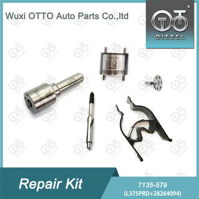 7135-579 Delphi Injector Repair Kit with L375PRD Nozzle and 28264094 Control Valve for Diesel Engines