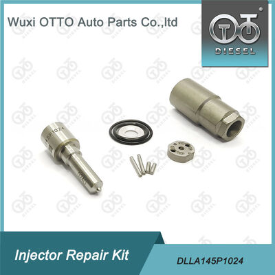 کیت تعمیر انژکتور دیزل دنزو با نازل DLLA145P1024 برای مدل 23670-0L010 از فولاد تندبر