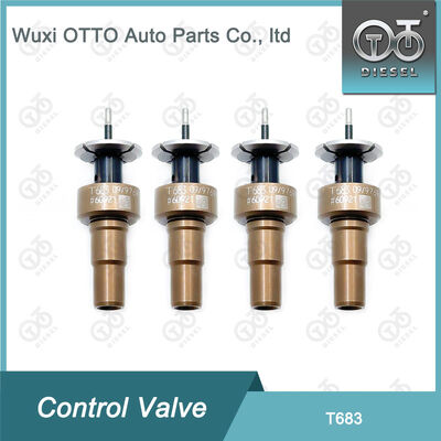 T683 جدید فولاد سرعت بالا دیزل کنترل دریچه کاپ برای Common Rail تزریق کننده